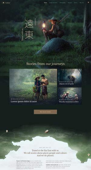 Theme WordPress quốc tế Fareast