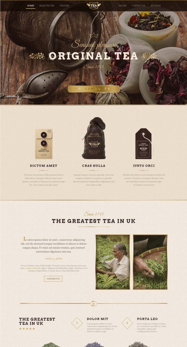 Theme WordPress quốc tế Be Tea